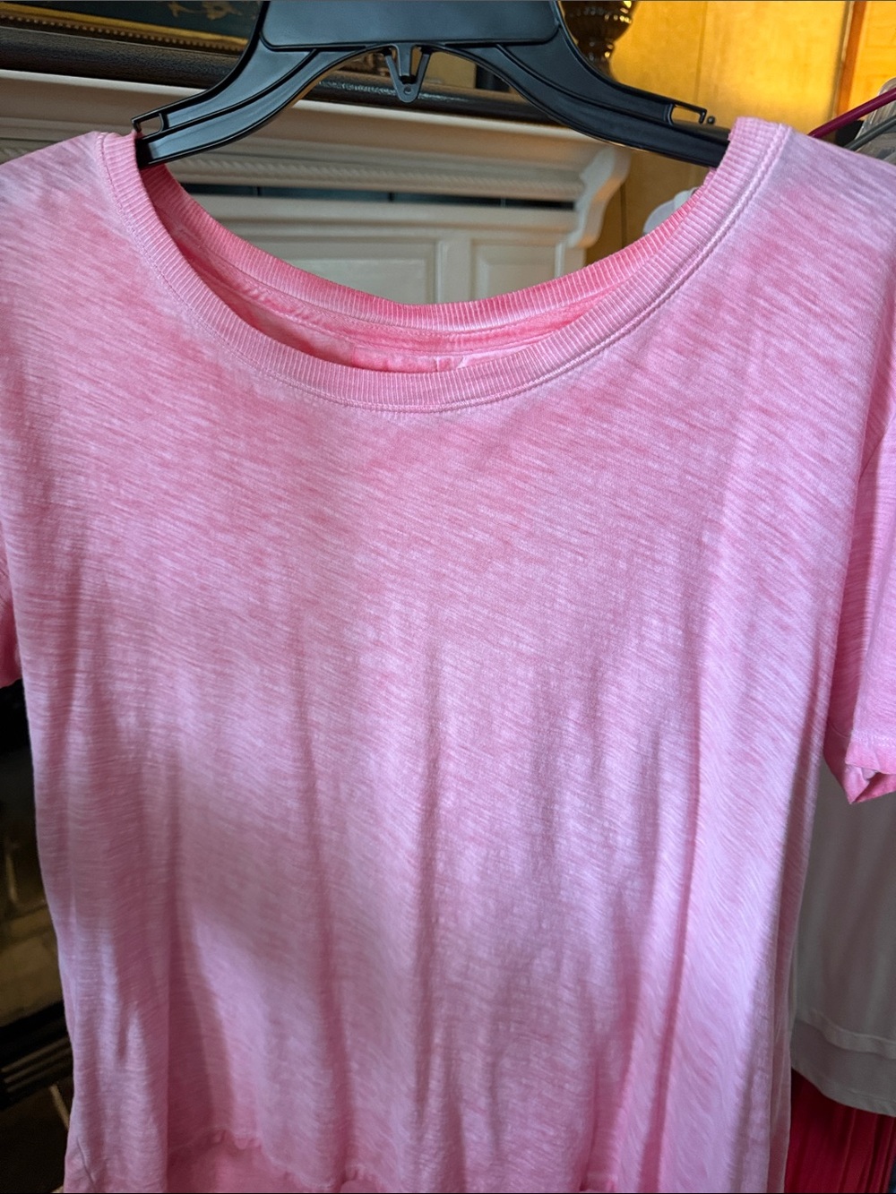 Soft Pink Short Sleeve Tee 0077